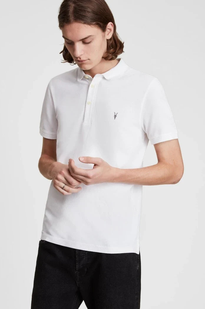 AllSaints REFORM SS Yaka Detaylı Tişört