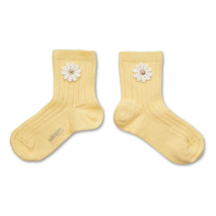 Collégien - Bérénice Flowers Socken | Vanille