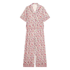 Louise Misha - Louka Schlafanzug aus Bio-Baumwolle | Rosa