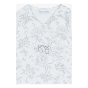 Tartine et Chocolat - Toile de Jouy Sleep Suit | Gray