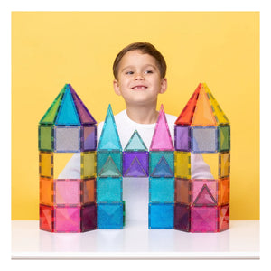Connetix - Glitter Castle paketi | Pastel