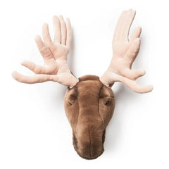 Wild & Soft – Elan-Tierkopf | Braun