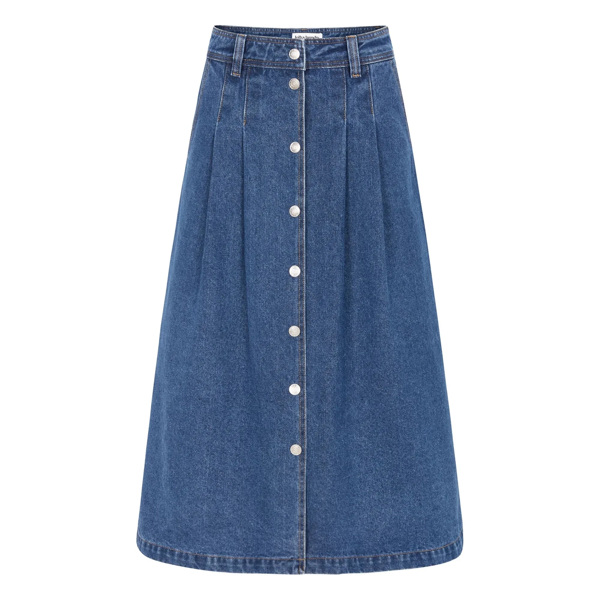 Lollys Laundry - Lennon Denim Pamuk Etek | Mavi