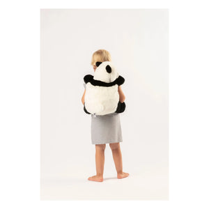 Wild & Soft - Panda sırt çantası | Noir/Blanc