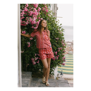 Favorite People - Women's Collection Striped Shirt | Red