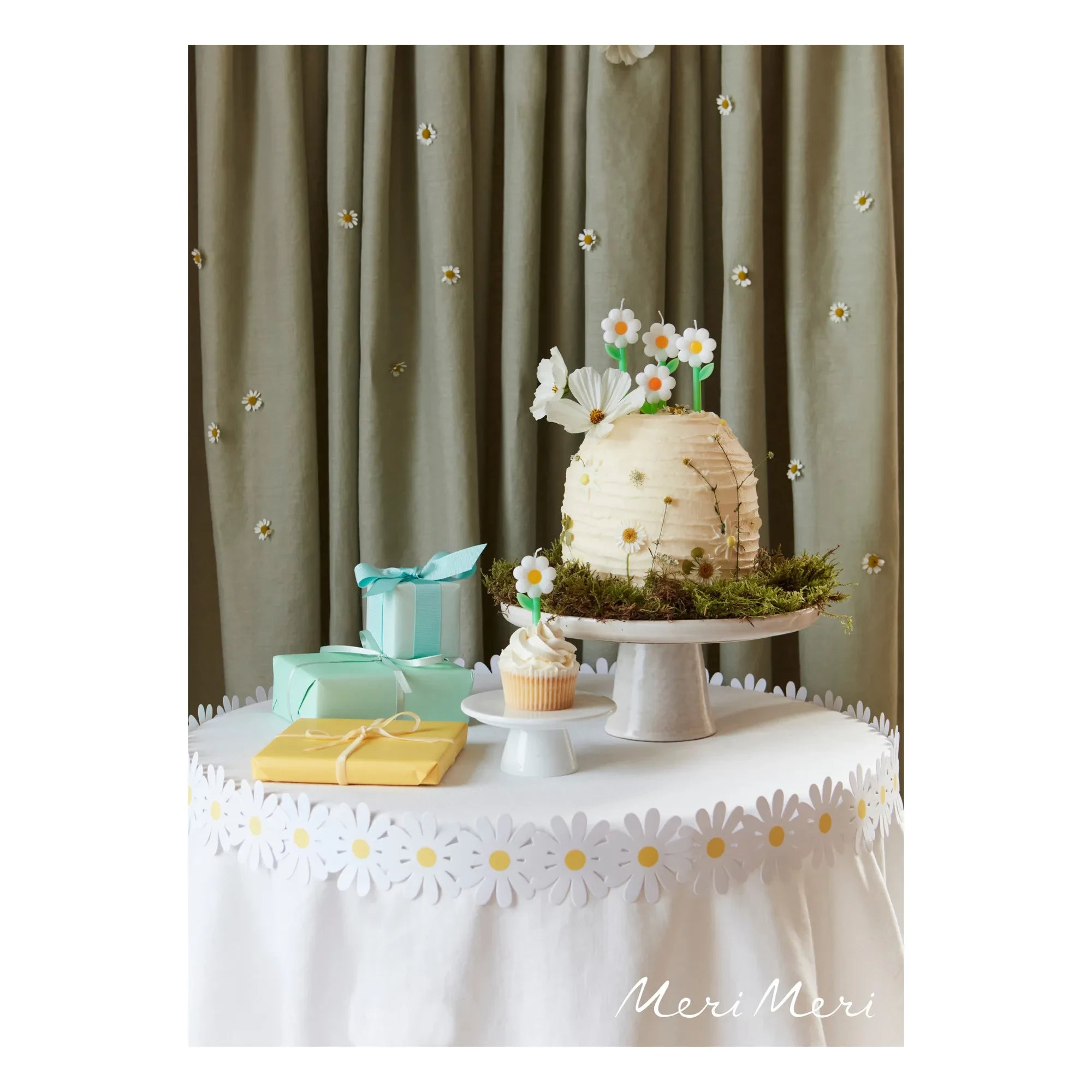 Meri Meri - Margeriten-Kerzen - 6er-Set