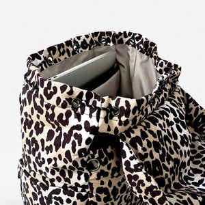 Finnson Elise Eco Changing Backpack & Changing Mat - Leopard-Changing Bags-Leopard- | Natural Baby Shower