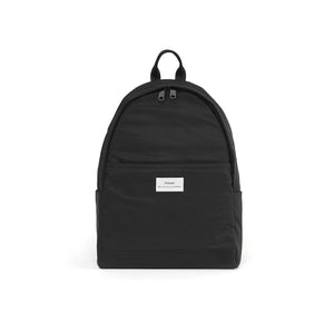 Finnson Inge Eco Changing Backpack With Changing Mat - Black-Changing Bags-Black- | Natural Baby Shower