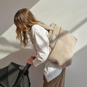 Finnson Sigrid Eco Changing Tote Bag - Teddy Borg-Changing Bags-Teddy Borg-One Size | Natural Baby Shower