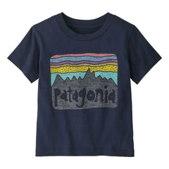 Patagonia - Fitz Roy Skies T-Shirt | Navy Blue