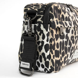 Finnson Frida Eco Stroller Organiser With Stroller Clips - Leopard-Stroller Organisers-Leopard- | Natural Baby Shower
