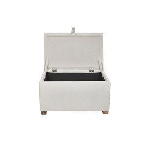 Gaia Baby Serena Footstool - Ecru Corduroy-Footstools-Ecru Corduroy- | Natural Baby Shower