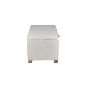 Gaia Baby Serena Footstool - Ecru Corduroy-Footstools-Ecru Corduroy- | Natural Baby Shower