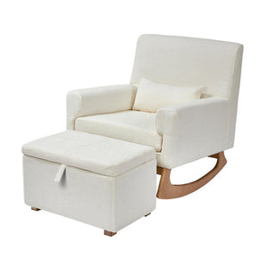 Gaia Baby Serena Footstool - Chalk-Footstools-Chalk- | Natural Baby Shower