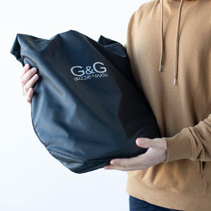 Guzzie + Guss Perch Hanging Highchair - Salt + Pepper-Table Seats- | Natural Baby Shower