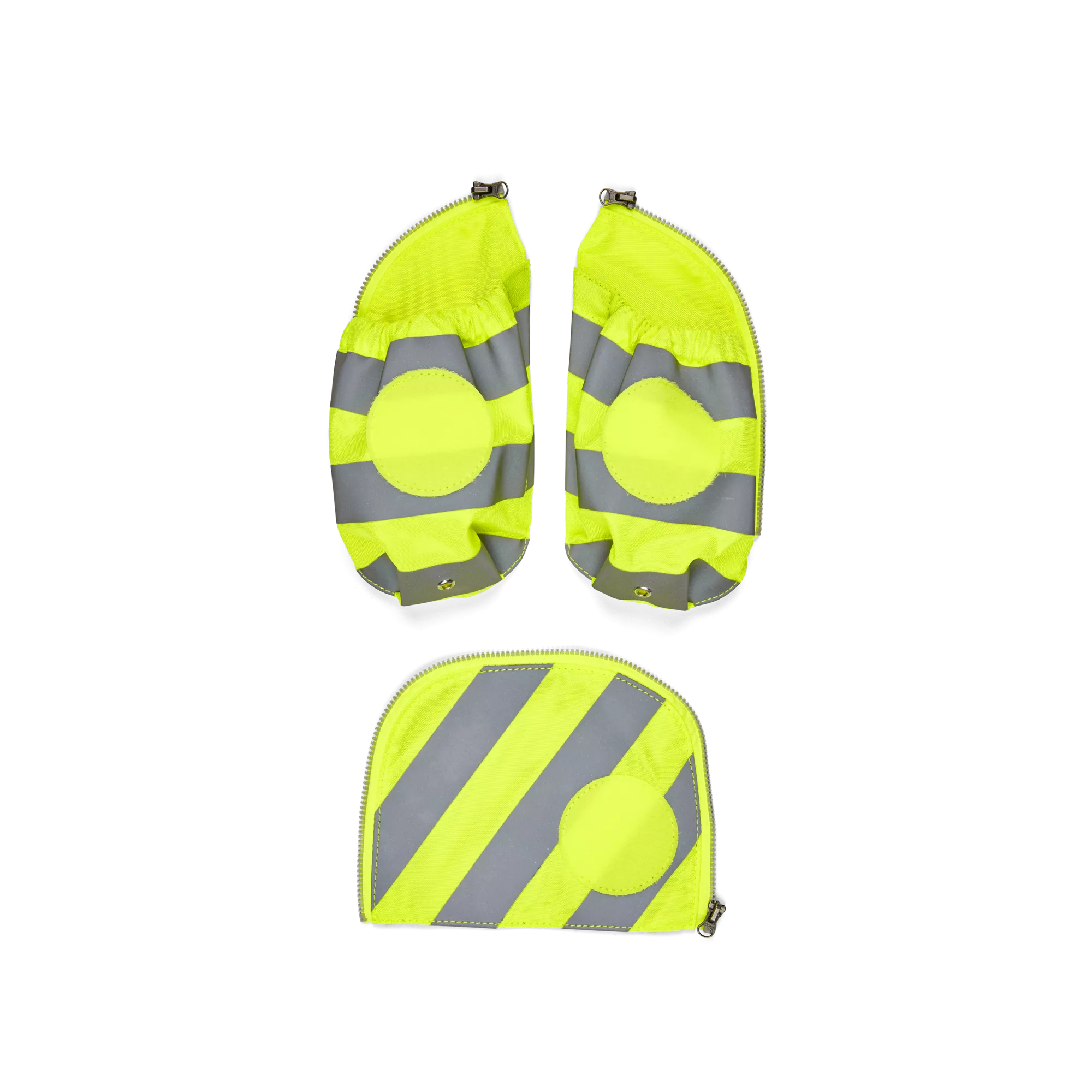 Ergobag - Side Pocket Fermuar Seti With Reflective Yellow