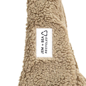 JEM + BEA Teddy XL Changing Bag - Fawn-Changing Bags-Fawn- | Natural Baby Shower