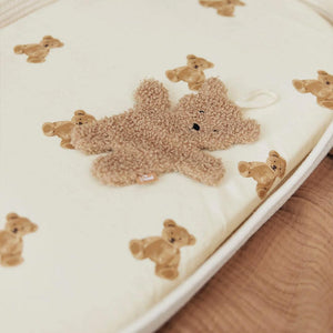 Jollein Jersey Fitted Sheet - Teddy Bear-Sheets-Teddy Bear- | Natural Baby Shower