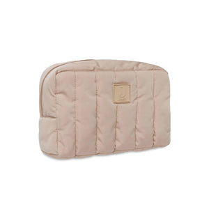 Jollein Puffed Nappy Pouch - Biscuit-Changing Bag Pouches-Biscuit- | Natural Baby Shower