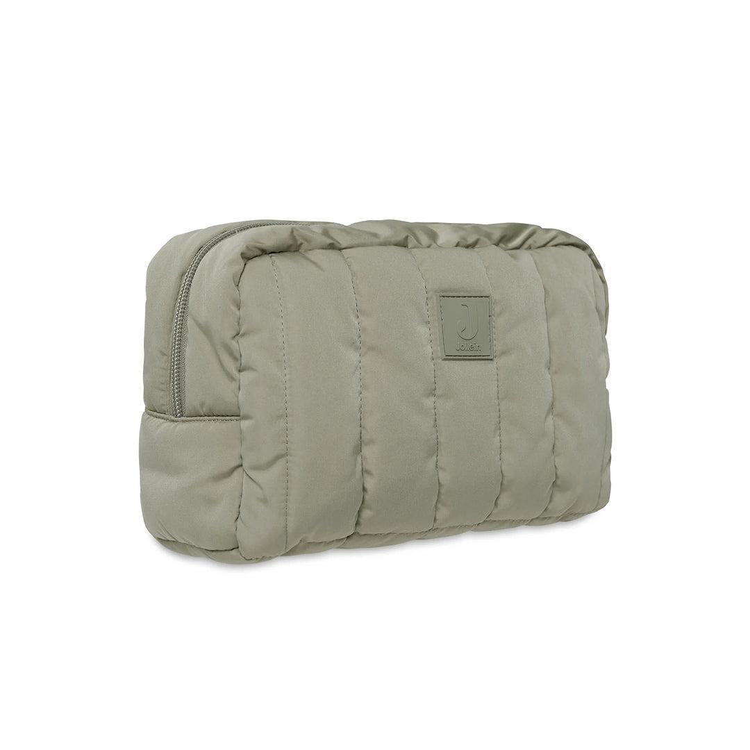 Jollein Puffed Nappy Pouch - Olive Green-Changing Bag Pouches-Olive Green- | Natural Baby Shower