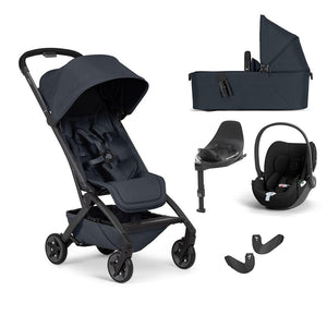 Joolz Aer 2 | CYBEX Travel System-Travel Systems-Navy Blue-With Carrycot | Natural Baby Shower