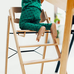 KAOS KLAPP® Highchair - Oak - Natural-Highchairs-Natural/Oak- | Natural Baby Shower