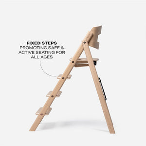 KAOS KLAPP® Highchair - Oak - Natural-Highchairs-Natural/Oak- | Natural Baby Shower