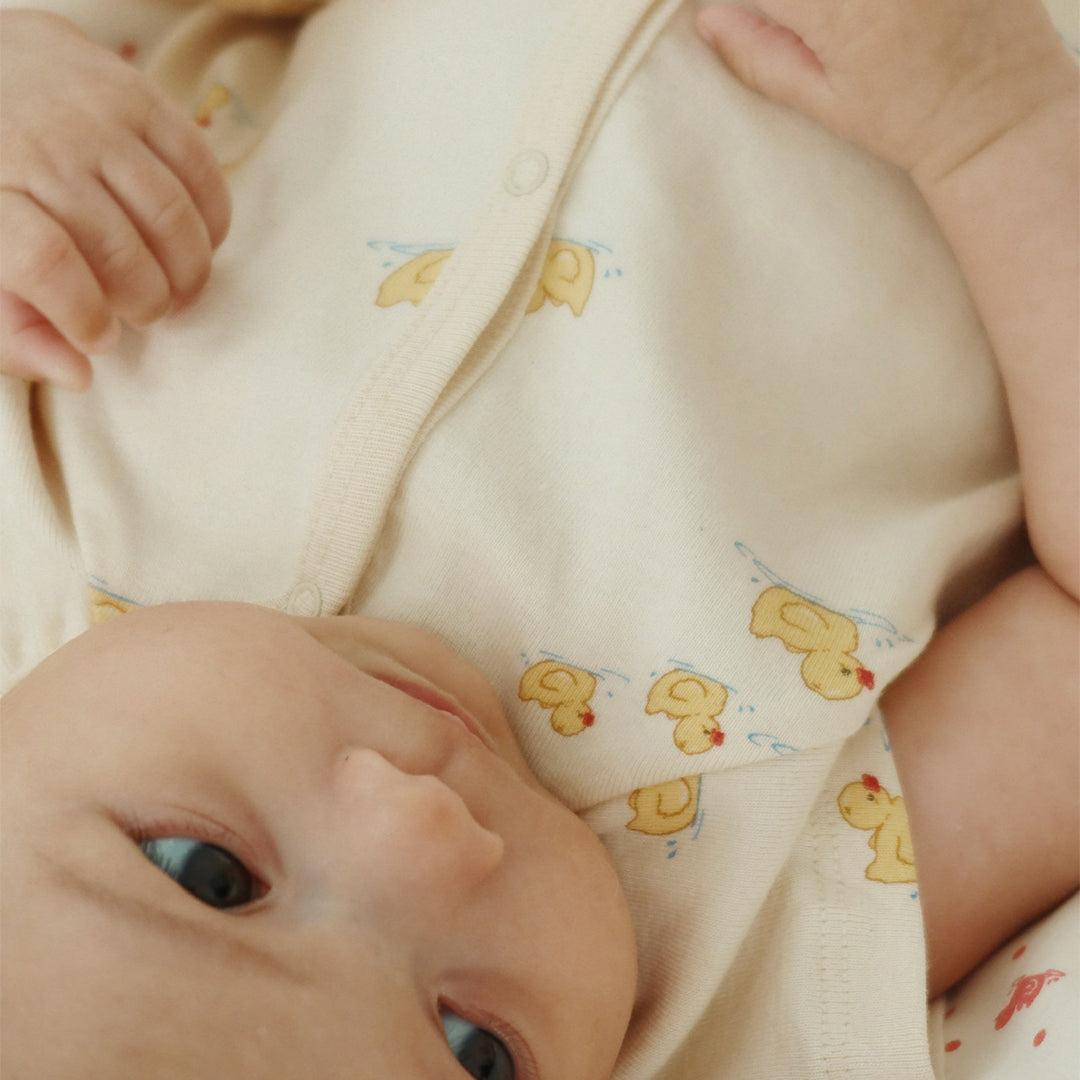 Konges Slojd Bello Short Sleeved Romper - Fanga Mio-Rompers-Fanga Mio-3m | Natural Baby Shower