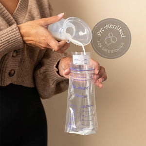 Lansinoh Breastmilk Storage Bags - 25 Pack-Breast Pump Accessories- | Natural Baby Shower