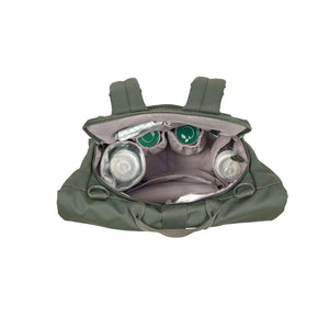 Lassig Rolltop Backpack - Olive-Changing Bags-Olive- | Natural Baby Shower