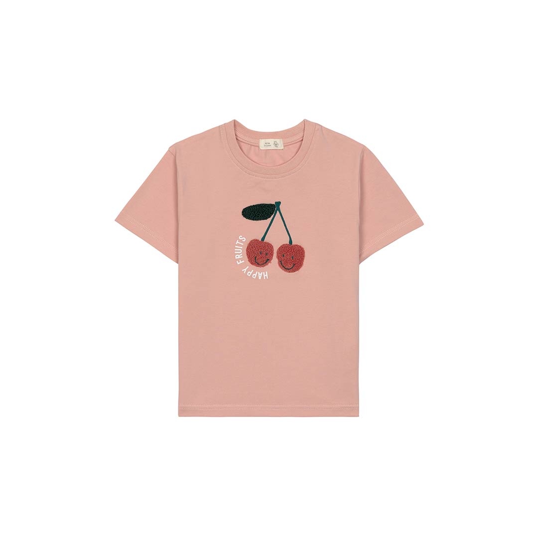 Lassig T-Shirt Jersey GOTS - Cherry Peach-Tops-Cherry Peach-1-2y | Natural Baby Shower