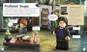 Lego - LEGO Harry Potter Hogwarts Evleri Figür Oyuncaklı Figürlü İngilizce Aktivite ve Hikaye Kitabı