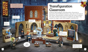 Lego - LEGO Harry Potter Hogwarts Evleri Figür Oyuncaklı Figürlü İngilizce Aktivite ve Hikaye Kitabı