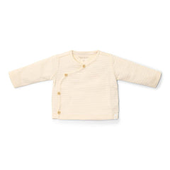 Little Dutch Long Sleeved T-shirt Wrap - Cream-Tops-Cream-NB | Natural Baby Shower