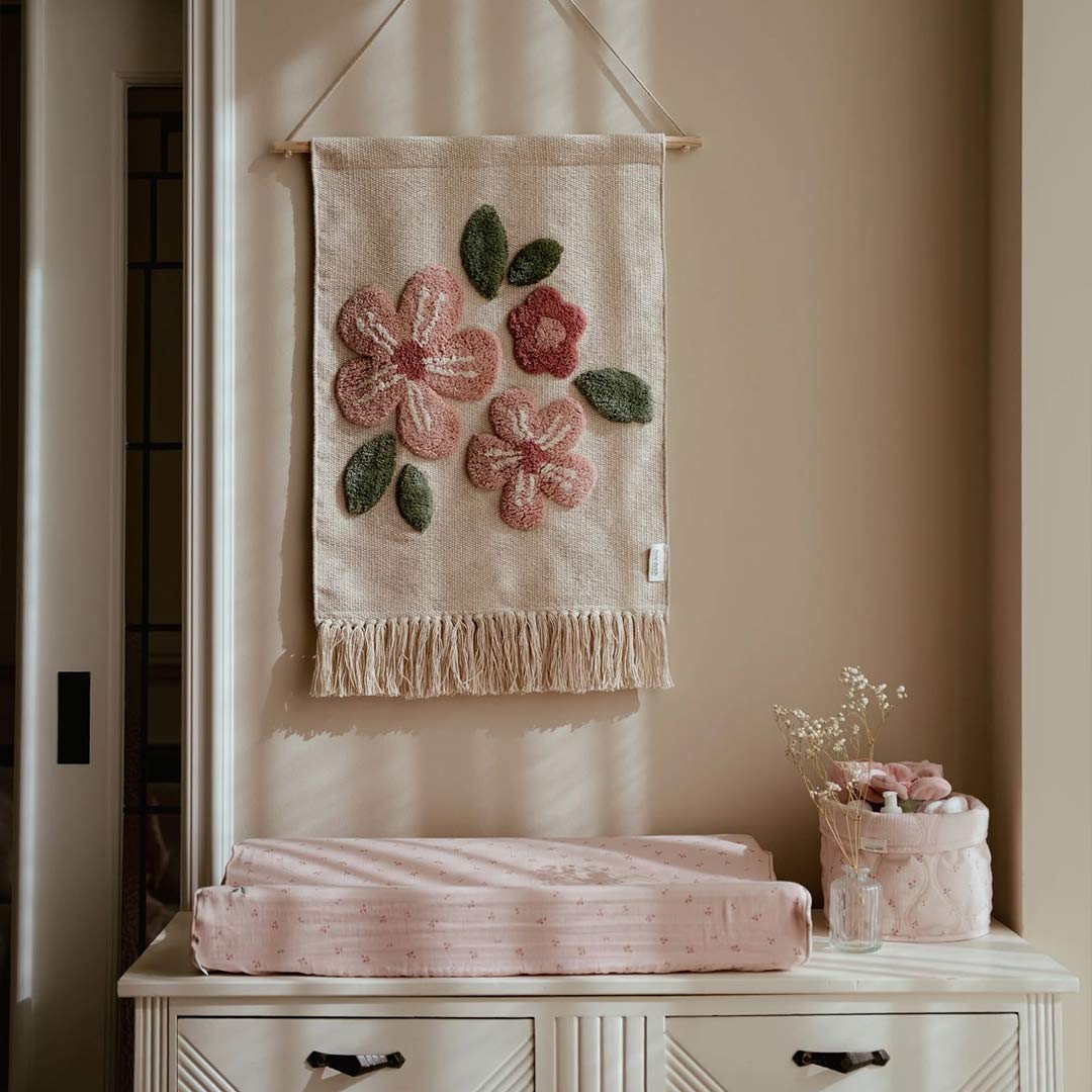 Little Dutch Storage Basket Small - Pure Blossom-Storage Baskets-Pure Blossom-Small | Natural Baby Shower