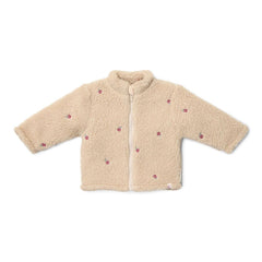 Little Dutch Teddy Cardigan - Sand-Cardigans-Sand-6-9m | Natural Baby Shower