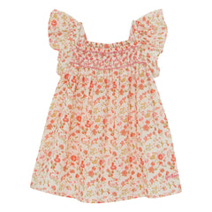 Bonton - Louise Gerafftes Kleid | Rot