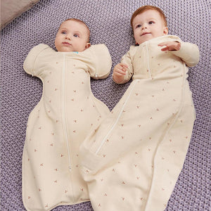 Love to Dream Swaddle Up Transition Bag (1.5 Tog) - Oatmeal-Sleeping Bags-Oatmeal-M | Natural Baby Shower