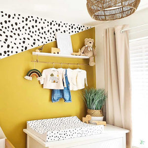Mama Shack Anti Roll Changing Mat - Dotty-Changing Mats- | Natural Baby Shower