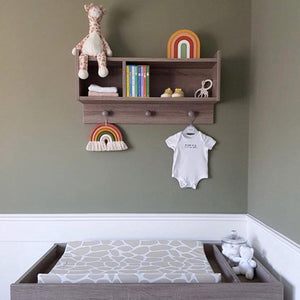 Mama Shack Anti Roll Changing Mat - Giraffe Print-Changing Mats- | Natural Baby Shower