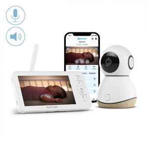 Maxi-Cosi See Baby Monitor Pro - White/ Natural-Baby Monitors-White/ Natural- | Natural Baby Shower