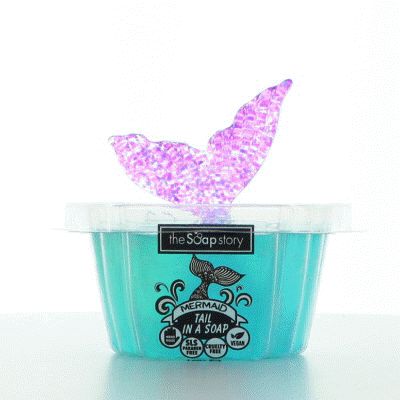 The Soap Story - Deniz Kızı Oyuncaklı Kokulu Çocuk Sabunu-Dinossi