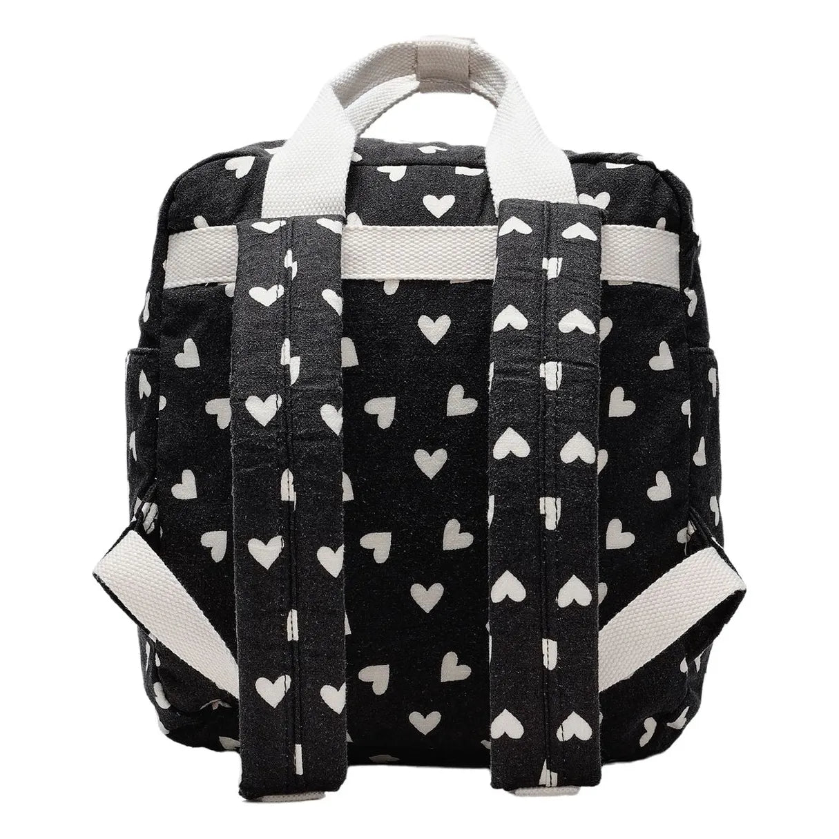 Rylee + Cru - Mini Herz-Rucksack | Schwarz