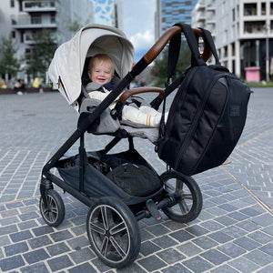 MiniMeis G5 Backpack - Black-Changing Bags-Black- | Natural Baby Shower