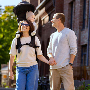 MiniMeis G5 Shoulder Carrier - Black Core-Baby Carriers-Black Core- | Natural Baby Shower