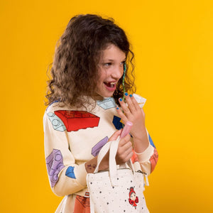 Miss Nella - طلاء أظافر أزرق لامع متلألئ قابل للتقشير