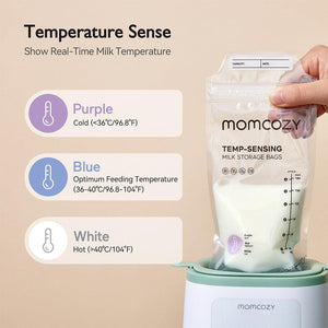 Momcozy Breastmilk Bag 50pcs-Breast Pump Accessories- | Natural Baby Shower