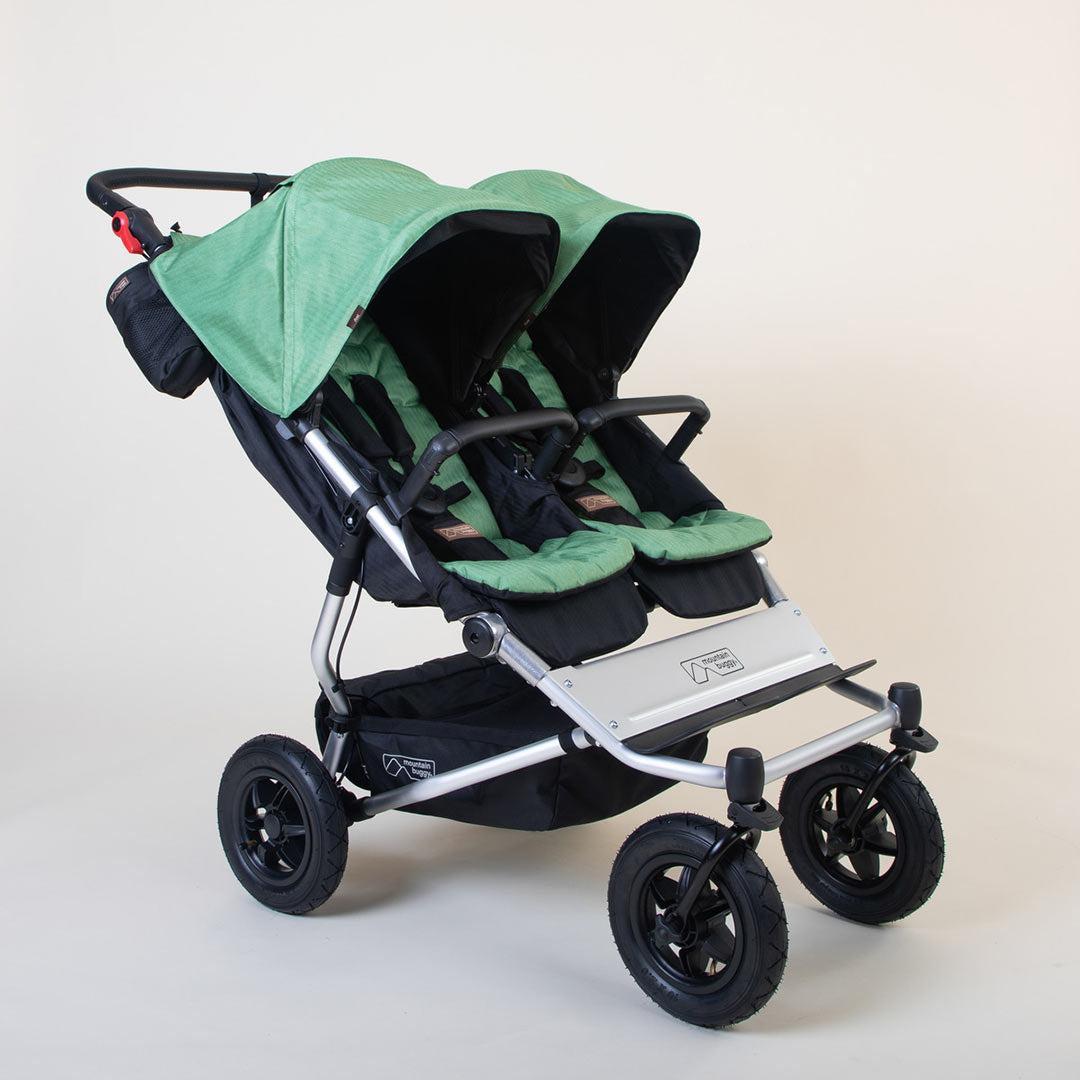 Mountain Buggy Duet V4 Pushchair Heritage Collection - Matcha-Strollers-Matcha- | Natural Baby Shower