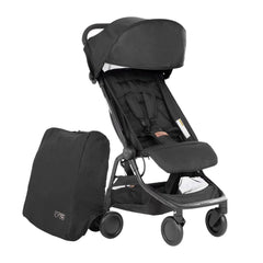 Mountain Buggy Nano Pushchair - Black-Strollers- | Natural Baby Shower