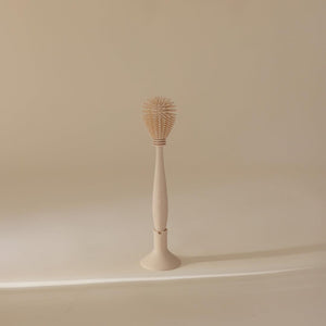 Mushie Baby Bottle Brush - Shifting Sand-Bottle Cleaners-Shifting Sand-0+ months | Natural Baby Shower